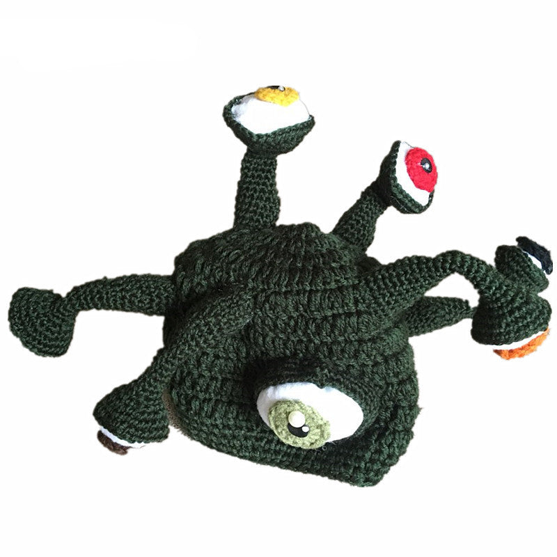 Octopus knitted hat