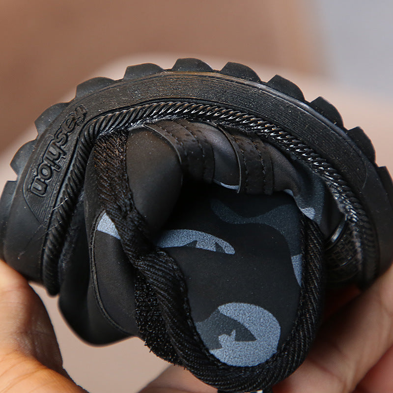 Baby soft bottom toddler snow boots