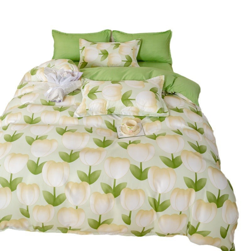 New Aloe Cotton Four-piece Bedding Set