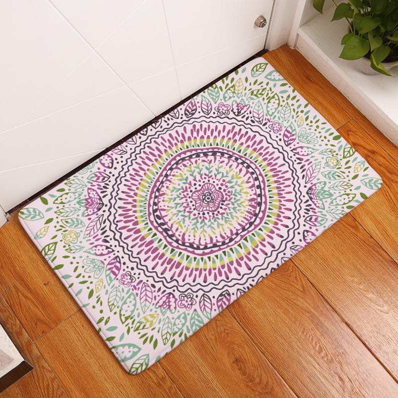 Sun Flower Printed Floor Mat Door Mat