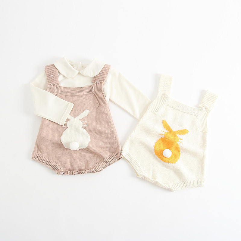 Triangle knitted jumpsuit