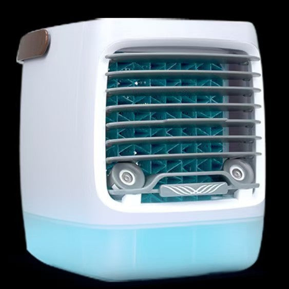 Mini Household Desk Air Conditioner Little Fan USB Charging Cold Fan
