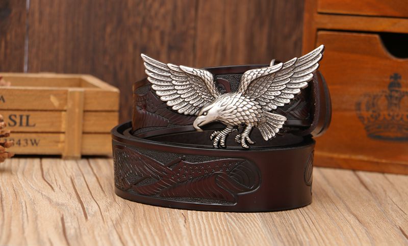 New Men's Top Leather Belt