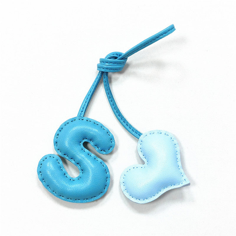 Handmade Stitching Letters With Love English Letters Bag Ornaments