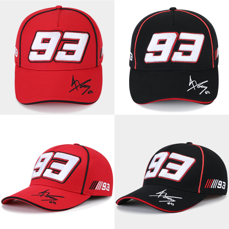 Men's Motorcycle Racing Fan No. 93 Baseball Cap