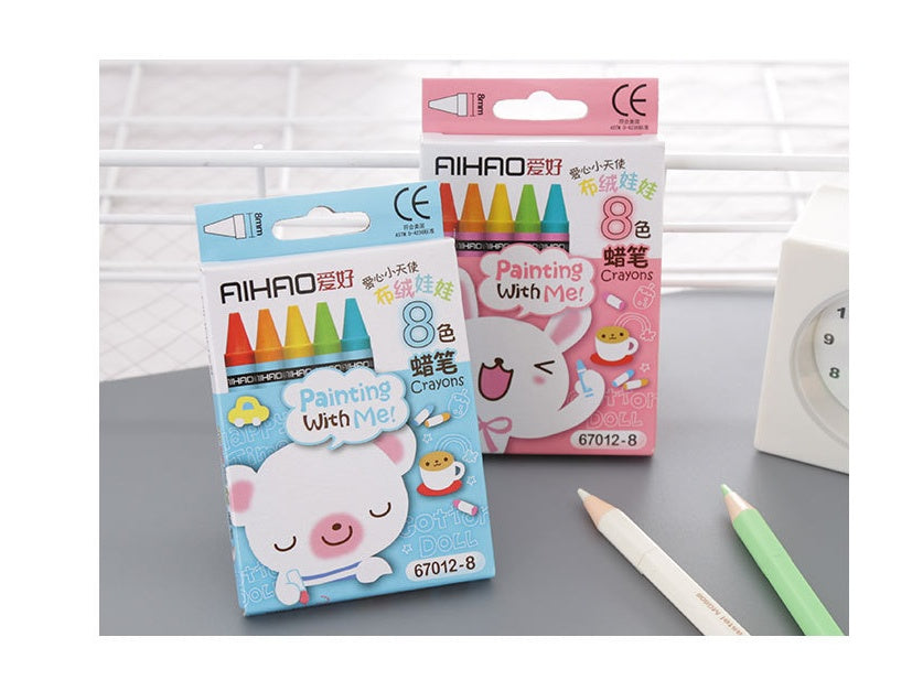 Children's drawing crayons