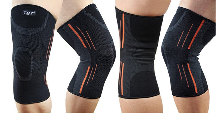 TMT sports knitted bamboo charcoal knee pads