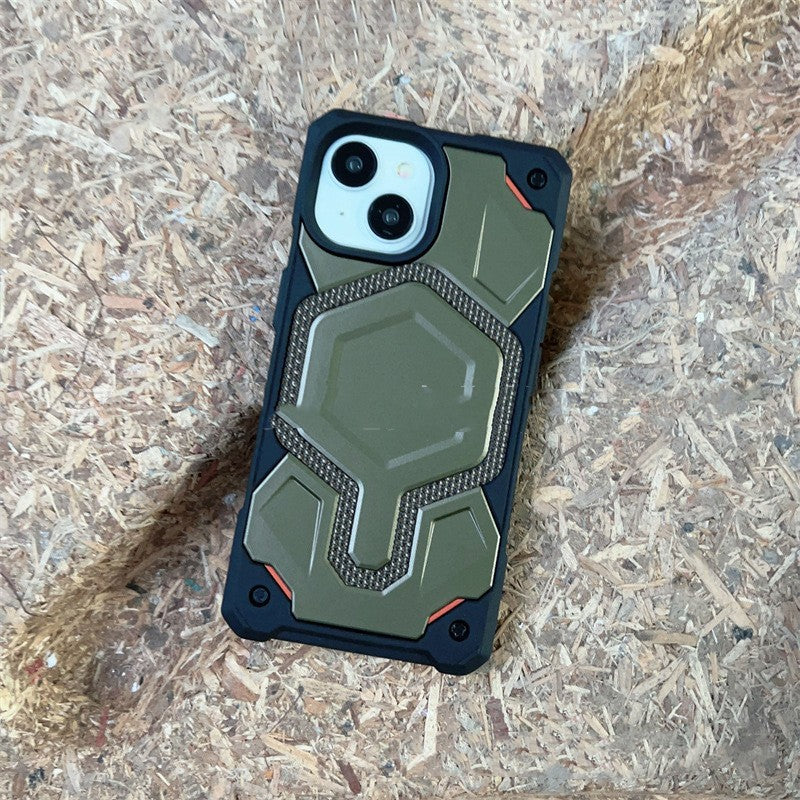 Magnetic Carbon Fiber  Phone Case