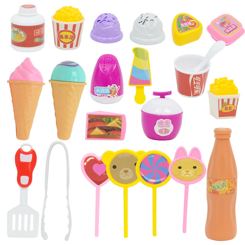 Simulation Dessert Station Children's Play House Toy Set