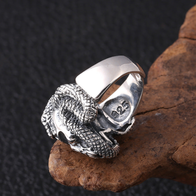 S925 sterling silver vintage ring