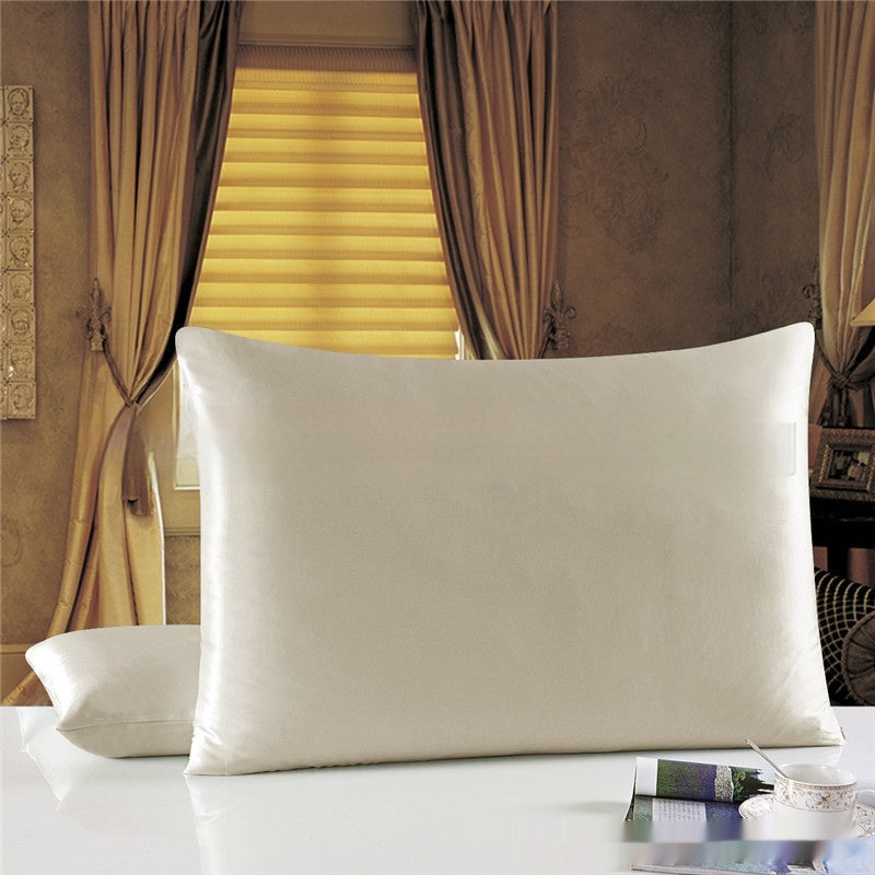 Heavy 19 M Double-sided Silk Solid Color Pillowcase