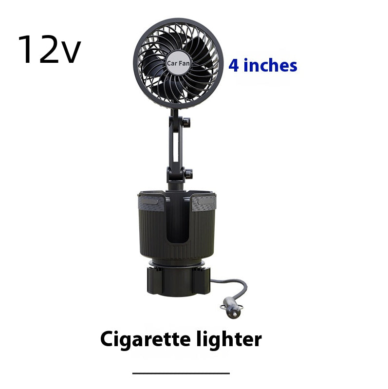 Supplies Car Water Cup Holder Fan