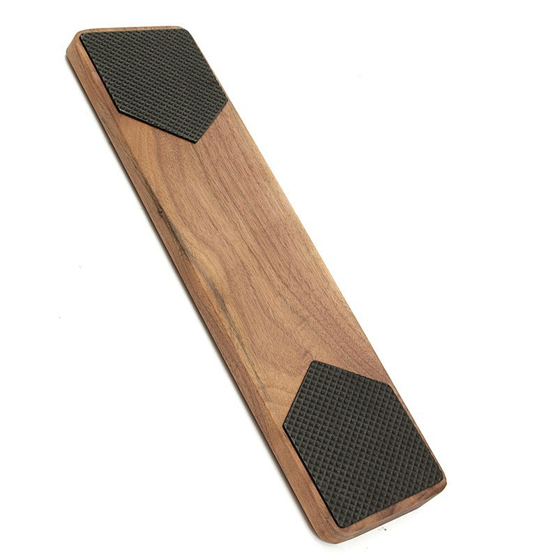 Repose-poignet de clavier mécanique en noyer noir