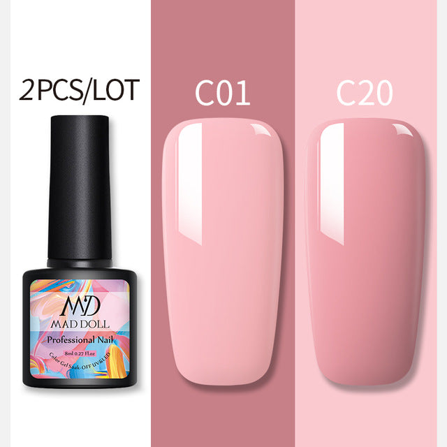 MAD DOL pure color nail polish