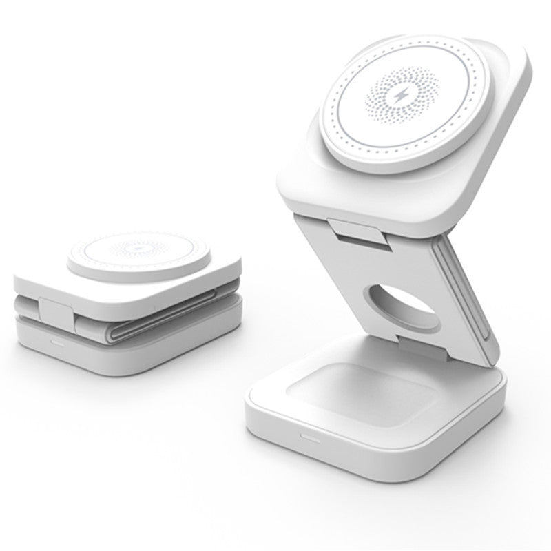 Three-in-one Magnetic Wireless Charger Folding