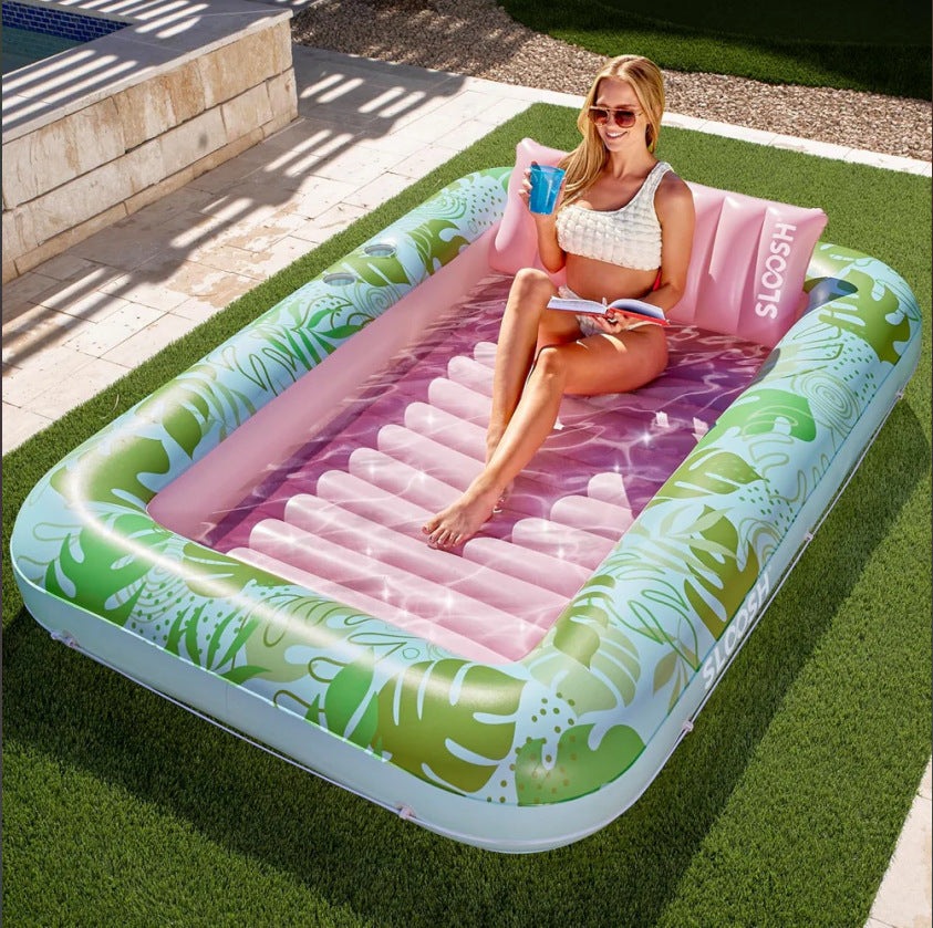 Inflatable Floating Bed Swimming Pool Water Bed