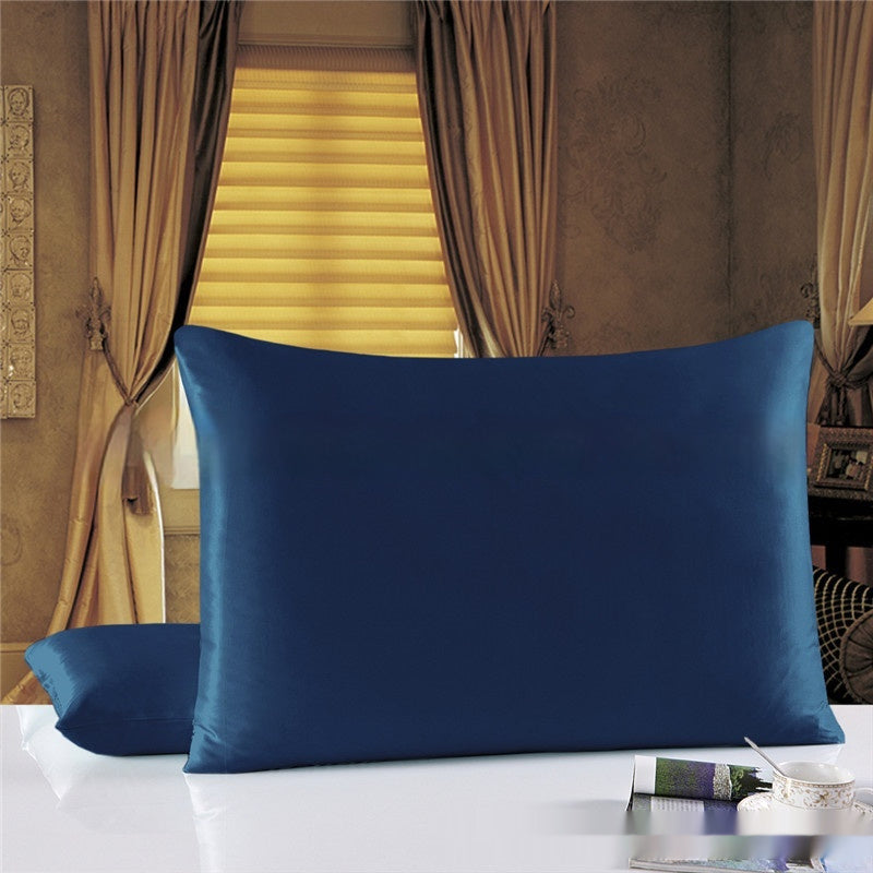 Heavy 19 M Double-sided Silk Solid Color Pillowcase