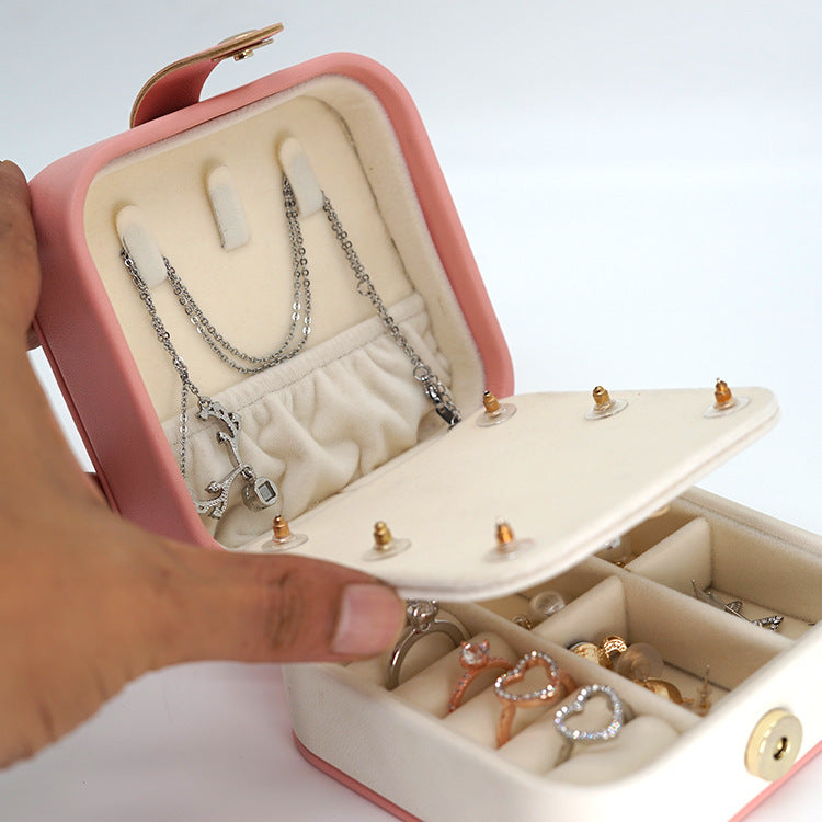 Creative Portable Simple Jewelry Storage Box