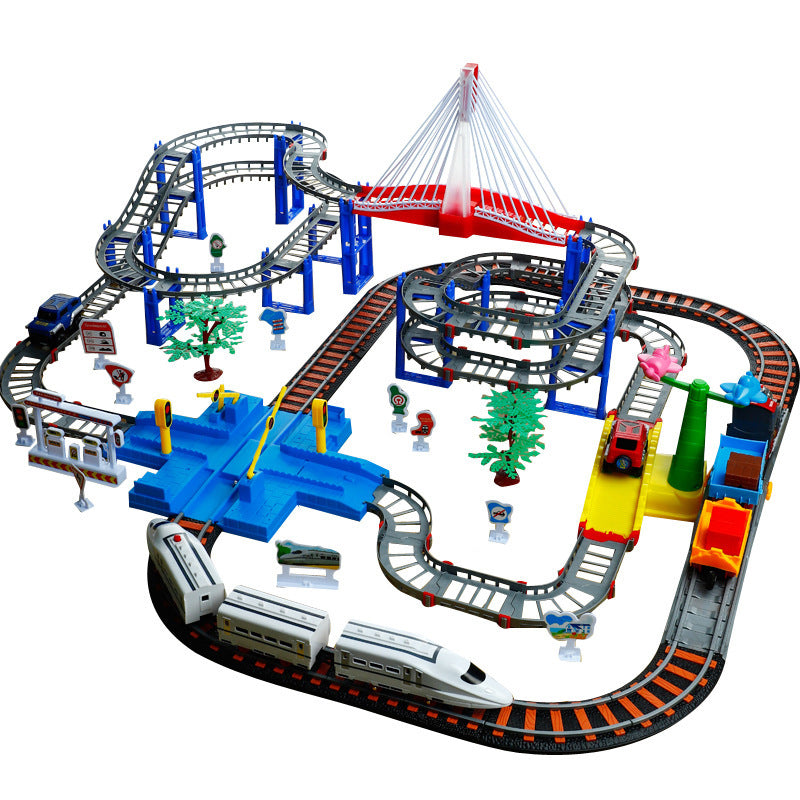 DIY Electric Rail Car Toy Model