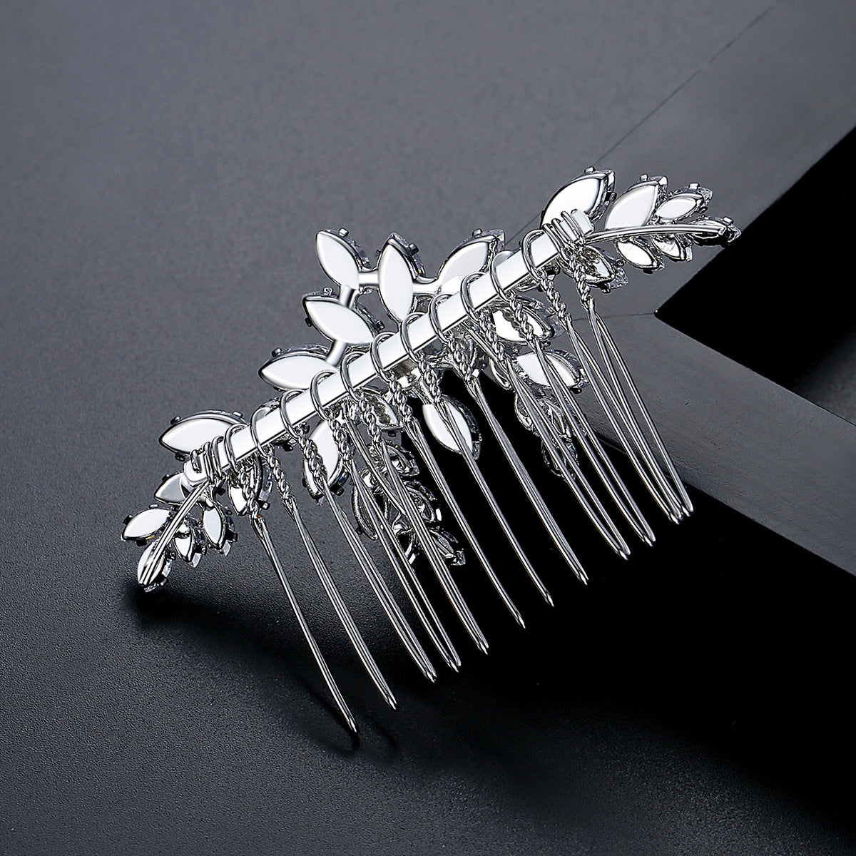 Bridal Suit Copper Inlaid Zircon Hair Accessories