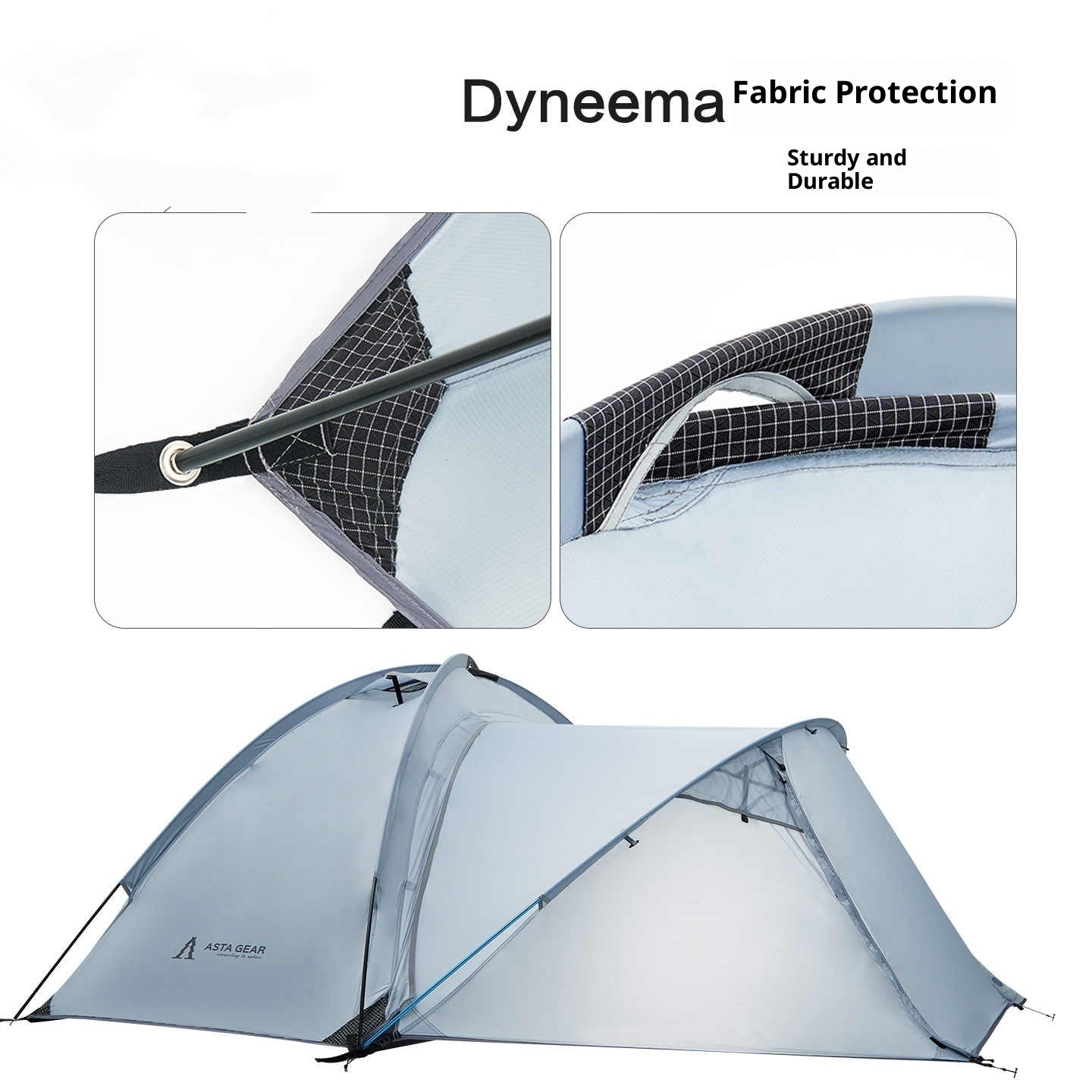 Outdoor Silicone-coated Single Ultra-light Rainproof Tent