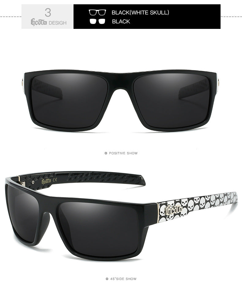 Motorcycle Bandit Style Hip Hop Fashion West Coast Polarized Sunglasses