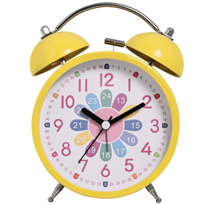Silent Desktop Creative Cartoon Luminous Alarm Clock