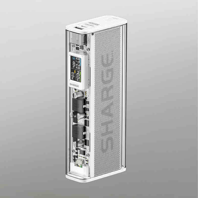 Transparent Mobile Large Capacity Portable Power