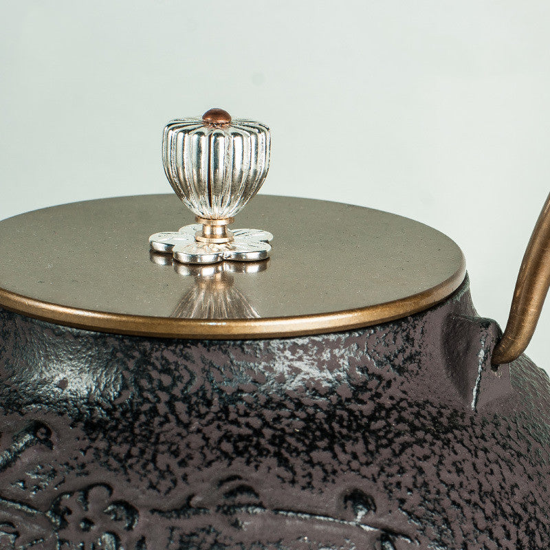 Personalized Ancient Painting Iron Teapot