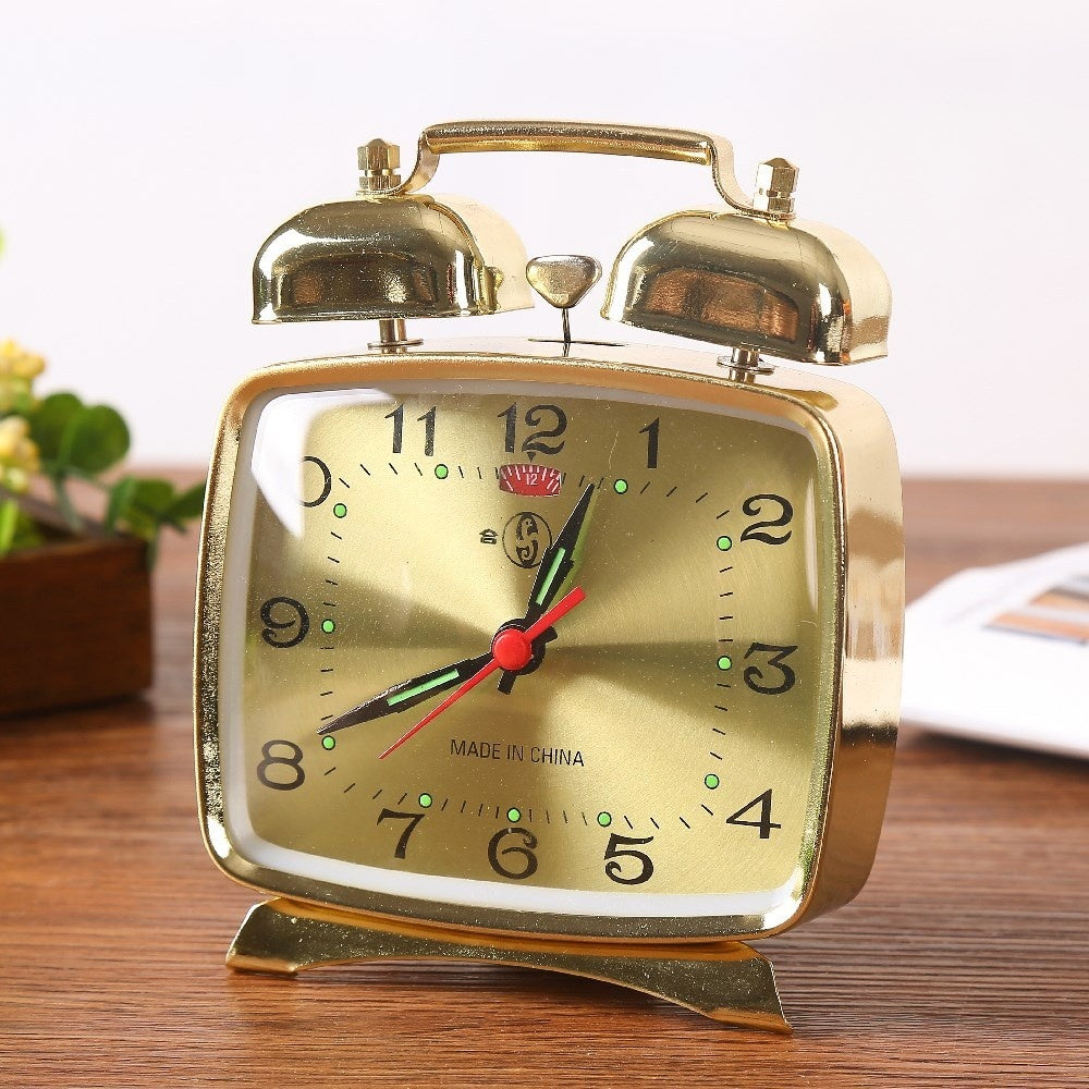 Elementary School Student Alarm Clock Wake Up Retro