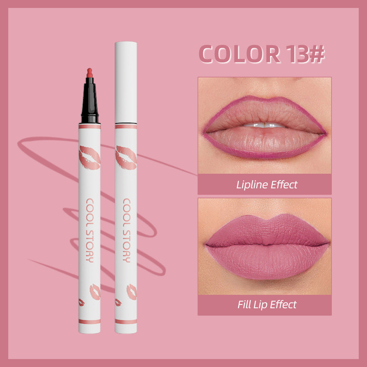 No Stain On Cup Lip Liner Matte Liquid