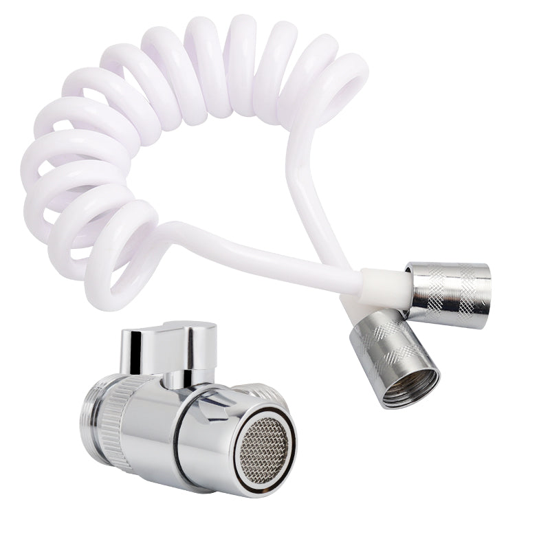 Shower Faucet With External Shampoo Artifact