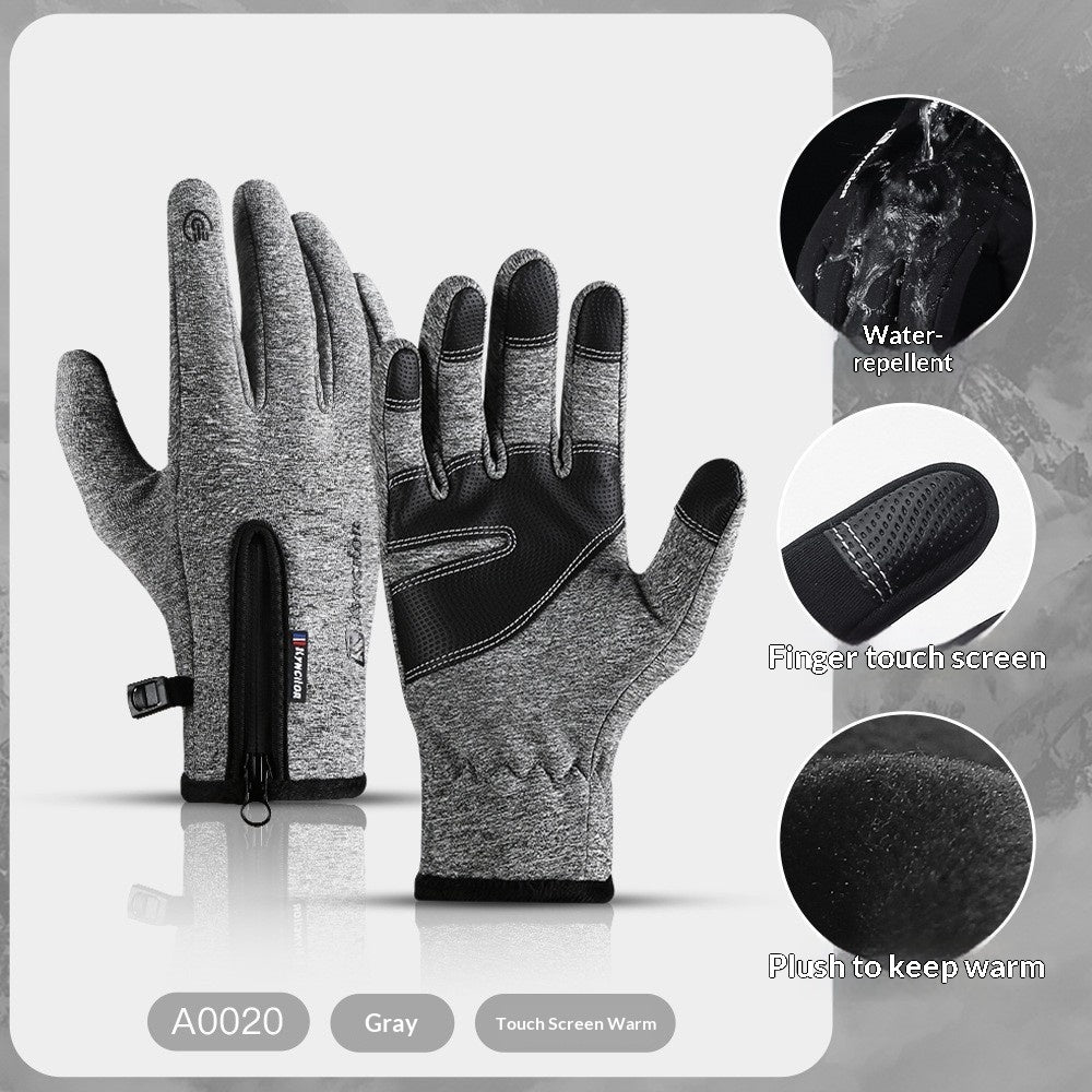 Thermal Windproof And Insulated Gloves For Skiing And Cycling