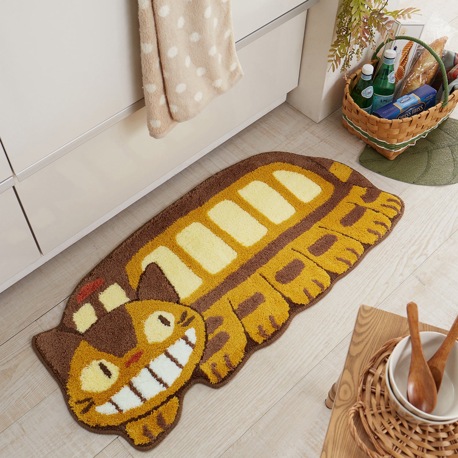 Bus Parking Plush Floor Mat Carpet Entrance Japanese Style