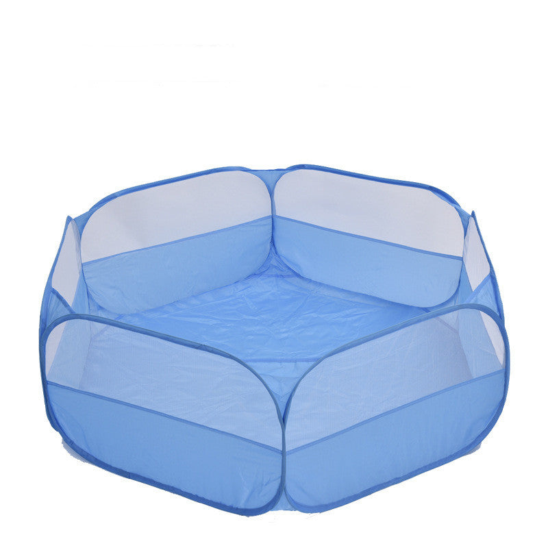 Folding Small Pet Fence Outdoor Indoor Exercise Game Crawling Tent