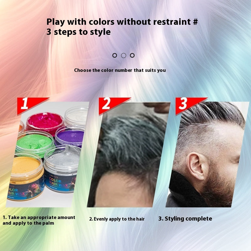 120g Hair Styling Clay Color Standard Specifications
