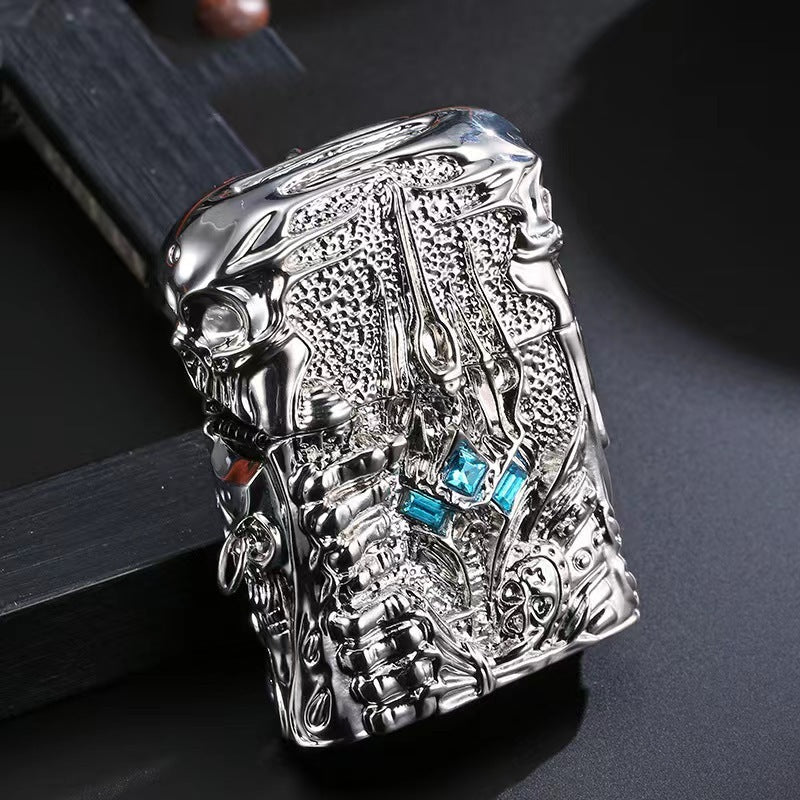 New Brass Electroplated Kerosene Lighter