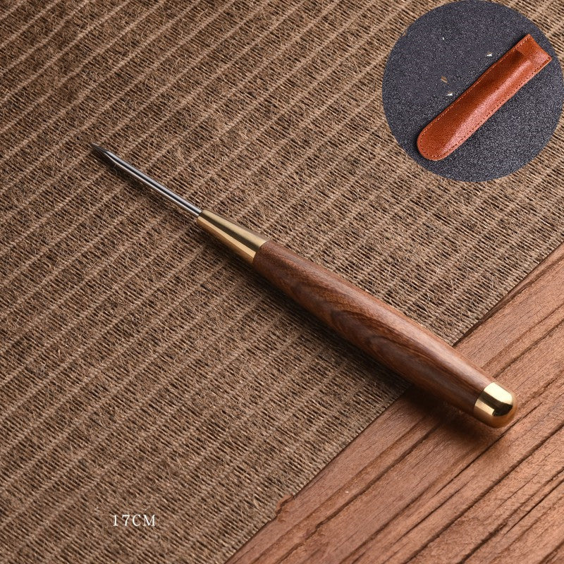 Pu'er Tea Knife Tool Ebony