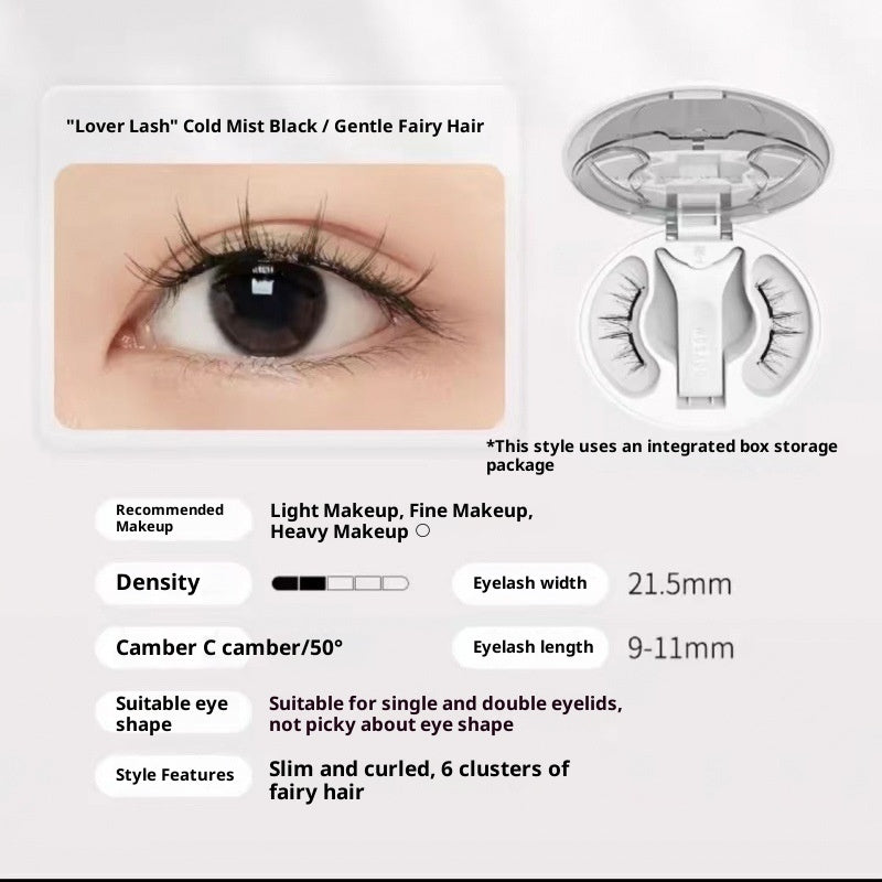 Integrated Soap Holder Plain Magnetic False Eyelashes