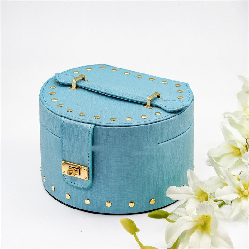 Creative High-end PU Leather Jewelry Storage Box