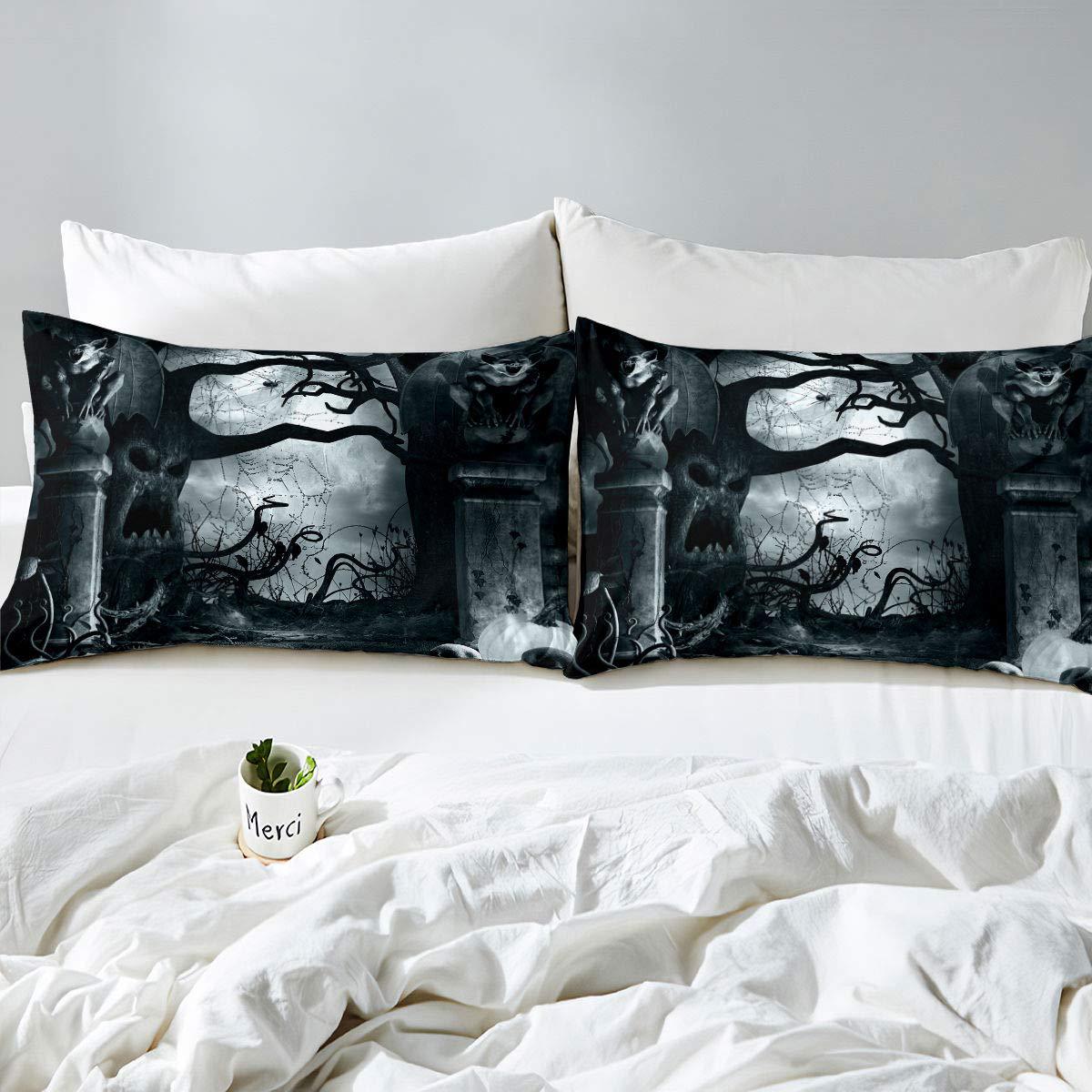 Halloween Horror Theme 3D Digital Bedding Suit With Pringting