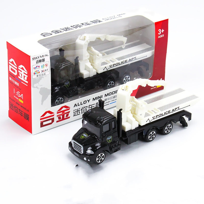Engineering Vehicle Set Excavator Mixer Truck Children's Toys