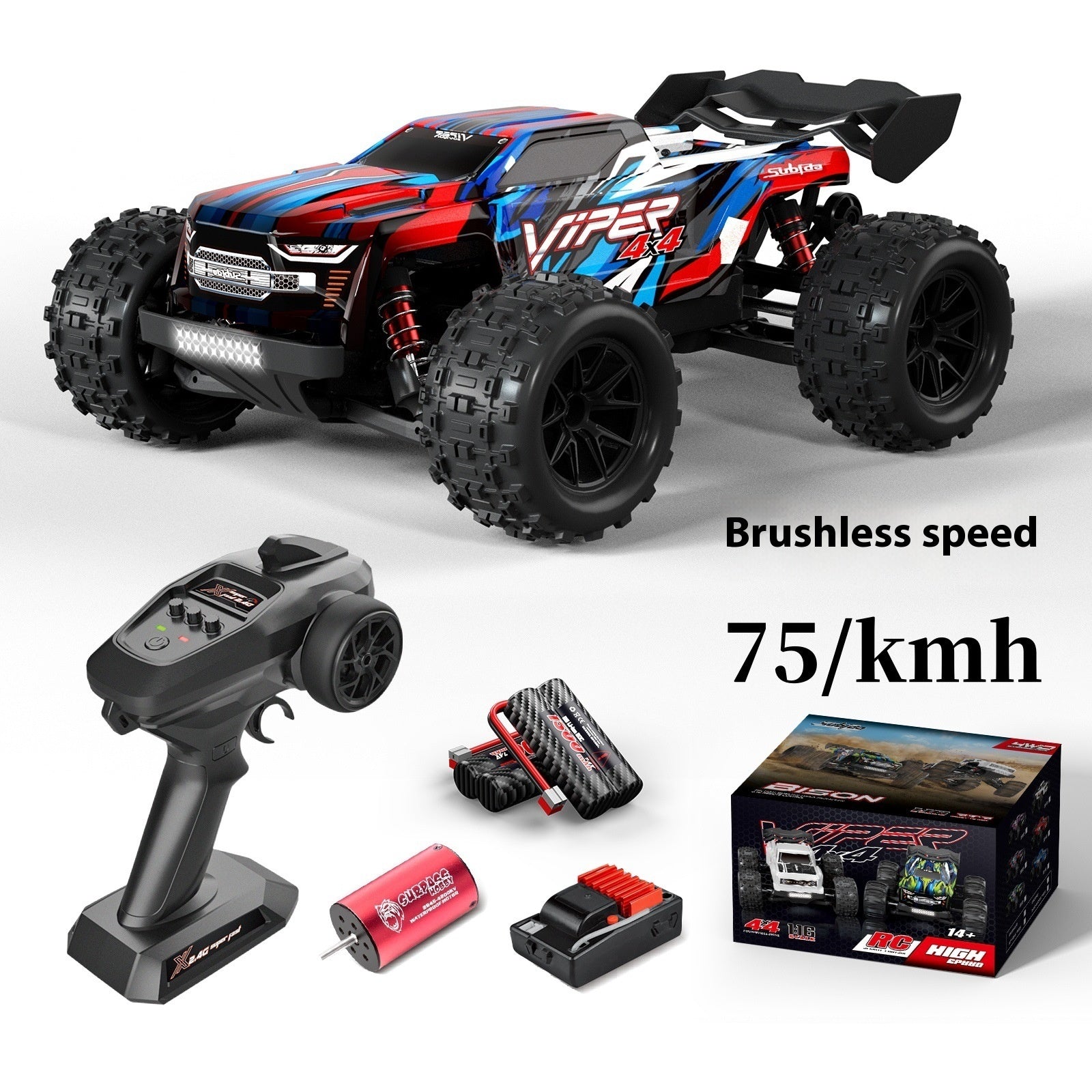 Brushless Rc Remote Control Car Four-wheel Drive High-speed Drift Off-road Racing Toy