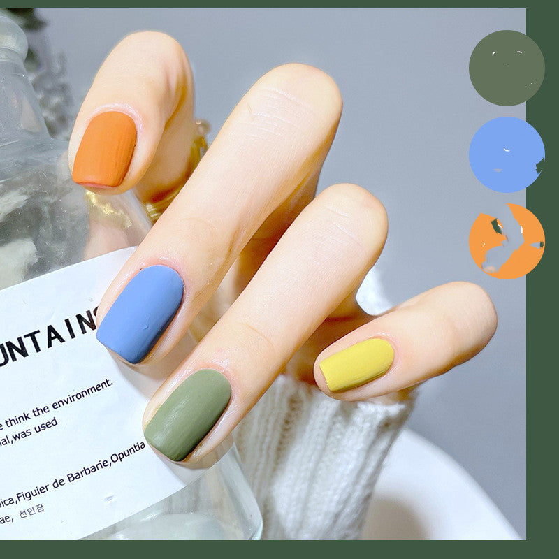Water-based Matte Nail Polish Autumn And Winter Color Matte Matte Texture