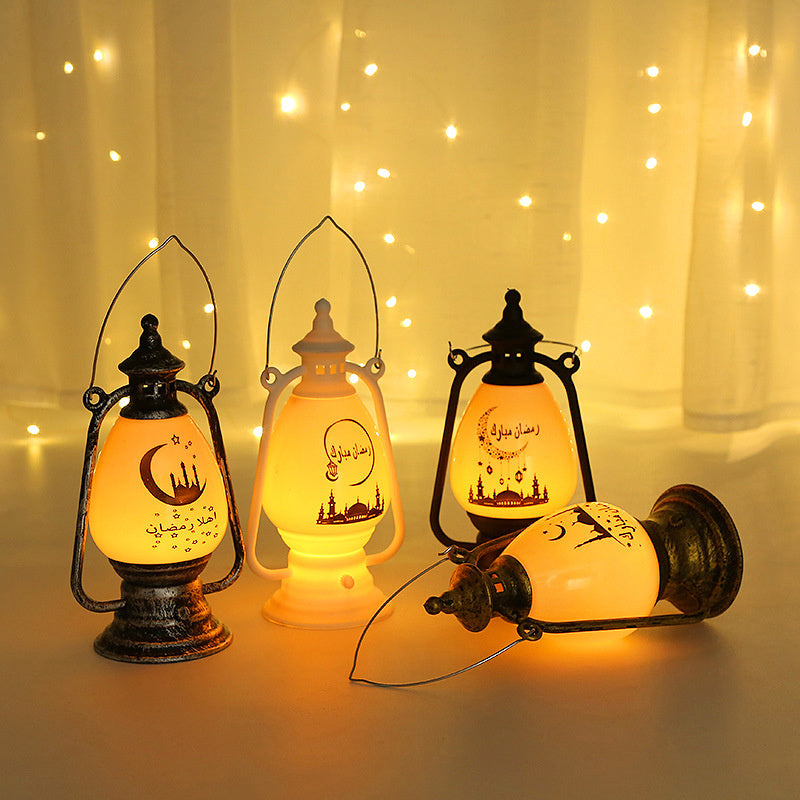 Electronic Candle Craft Arabian Lantern Decoration