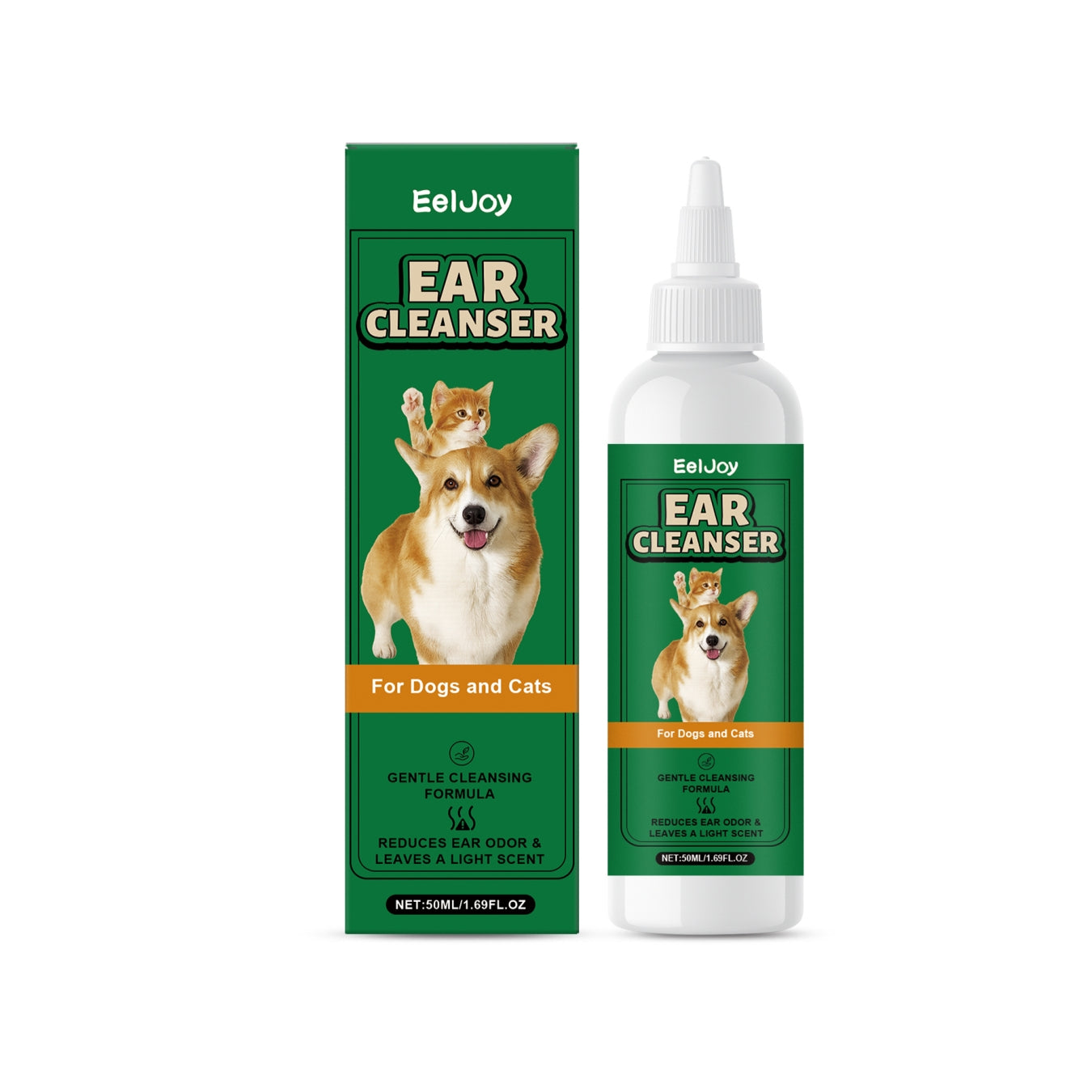 Gentle Ingredients Care For Refreshing Pet Ear Cleaner