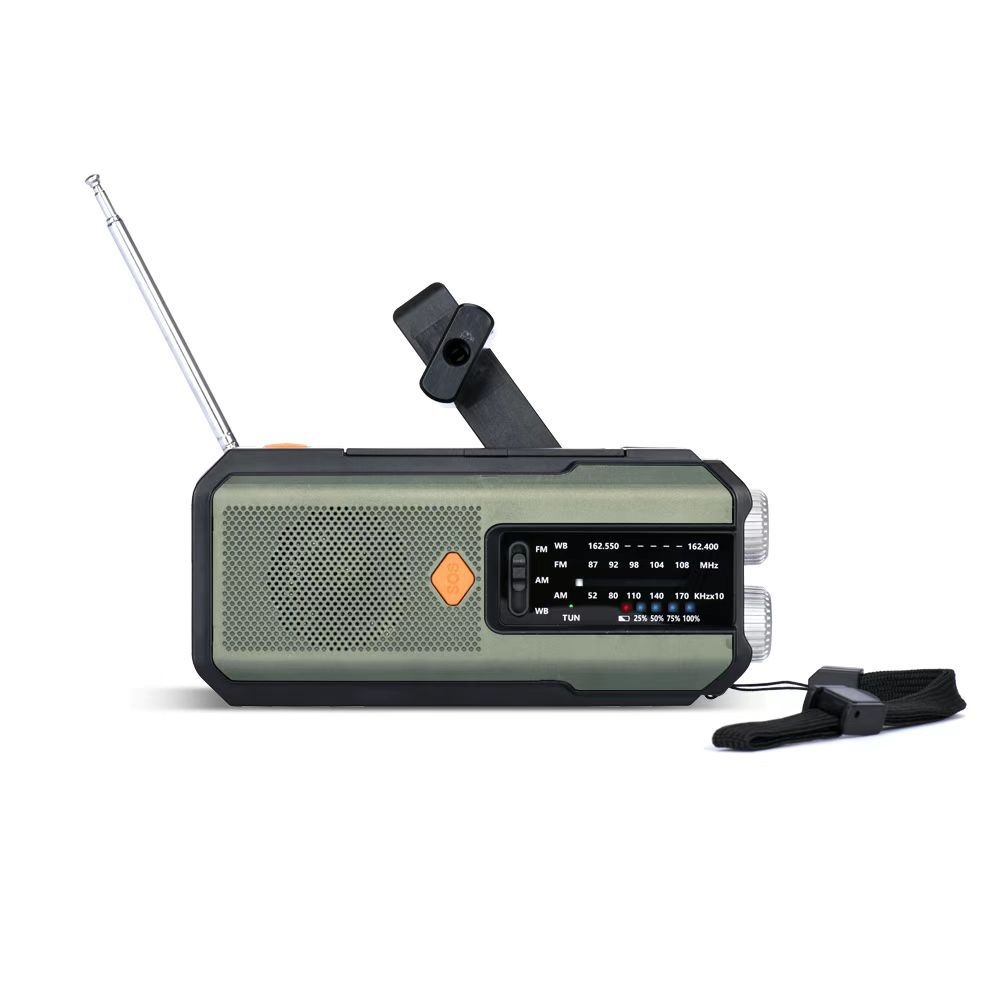 Multi-functional Hand-crank Emergency Disaster Prevention Radio