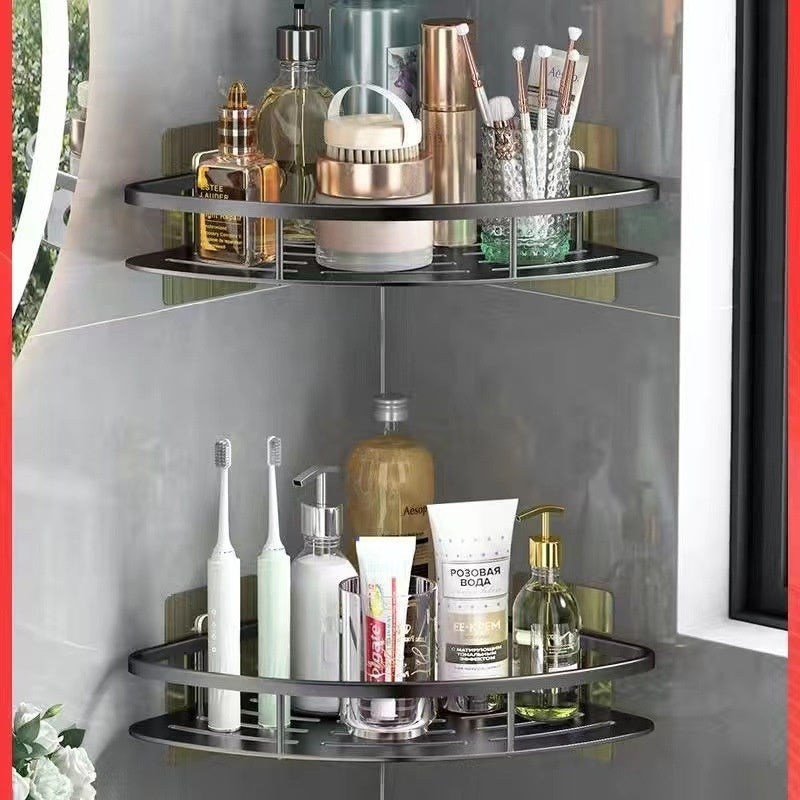 Wall-mounted Seasoning Rack Sink Draining Rag Rack Kitchen Domestic Sink Sponge Hanging Basket