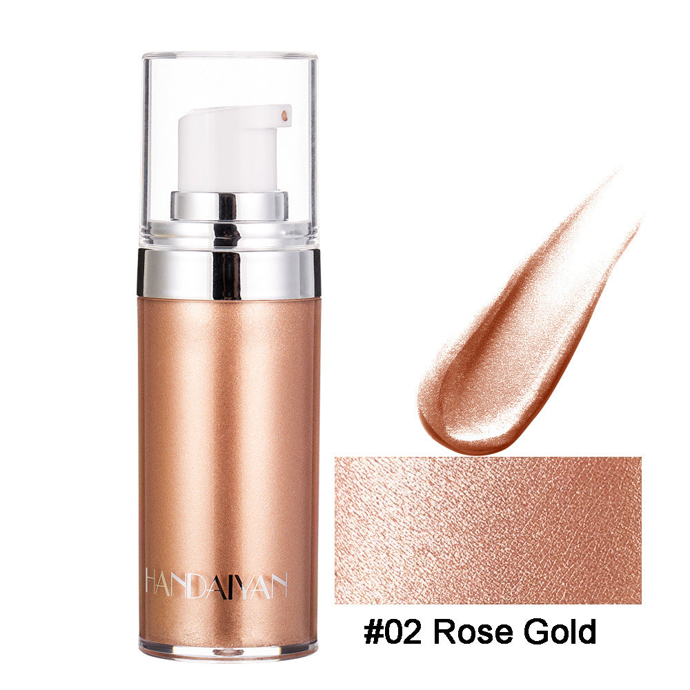 Maquillage Illuminateur Liquide Visage Jambes Correcteur Pailleté Liquide Bronzant Cosmétiques Éclat du Visage