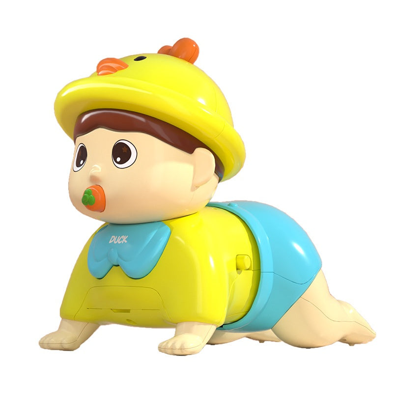Children's Head-up Training 6 Months Music 1-year-old Coax Doll Learning Crawling Toys
